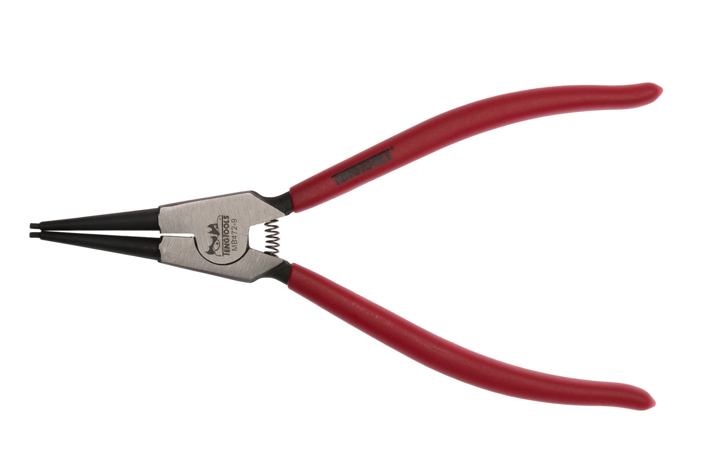 Teng Tools MB472-9 Pince à circlips/circlips à poignée en vinyle de 9 pouces droite/extérieure