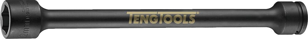 Teng Tools 32MM 3/4 Inch Drive 6 Point Metric 15.7 Inch Extra Long Chrome Molybdenum Impact Socket | Mechanic Tool | Hand Tool - 940732-C