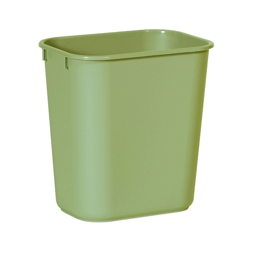 Rubbermaid Recycling Receptacle / Container, Plastic, #FG295606GRN - 12 per case Rubbermaid Recycling Receptacle / Container, Plastic, #FG295606GRN - 12 per case