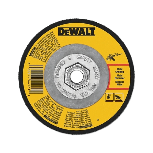 DeWalt DW8710 A24R Trennscheibe, 3" X 1/8" X 1/4" - Für Aggressives Schneiden, Mit Glasfaser