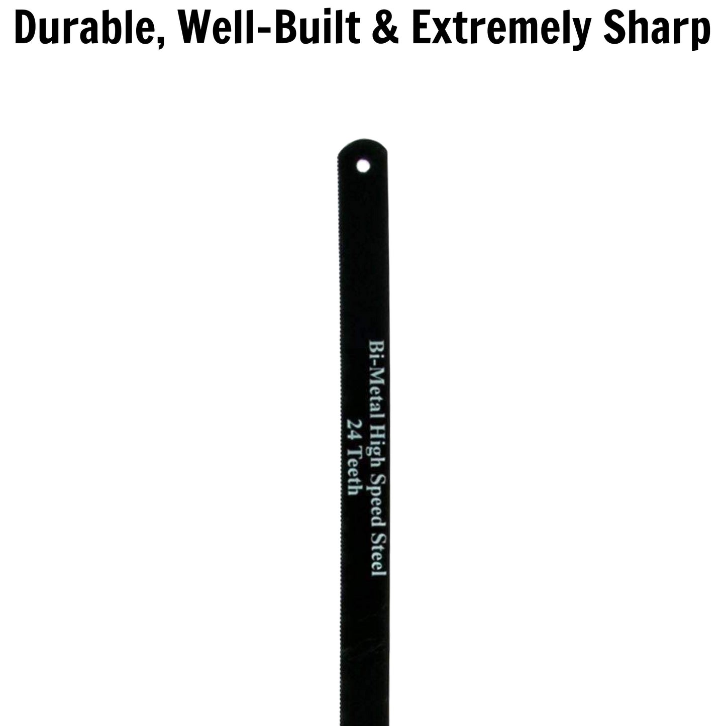 Teng Tools 2 pièces 24 dents lames de scie à métaux de rechange en acier rapide – 702