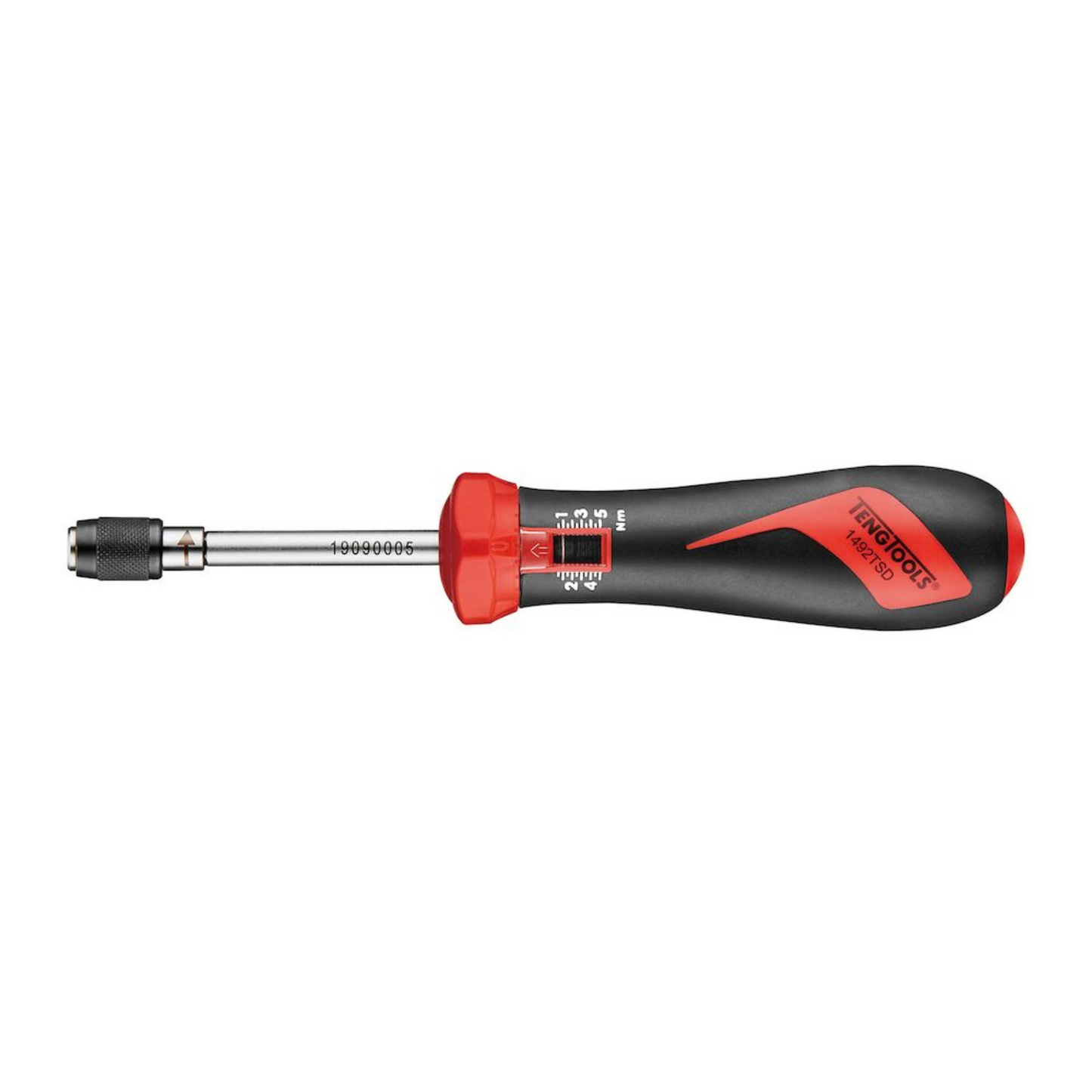 Tournevis dynamométrique Teng Tools 1 à 5 Nm 1/4 pouce - 1492TSD