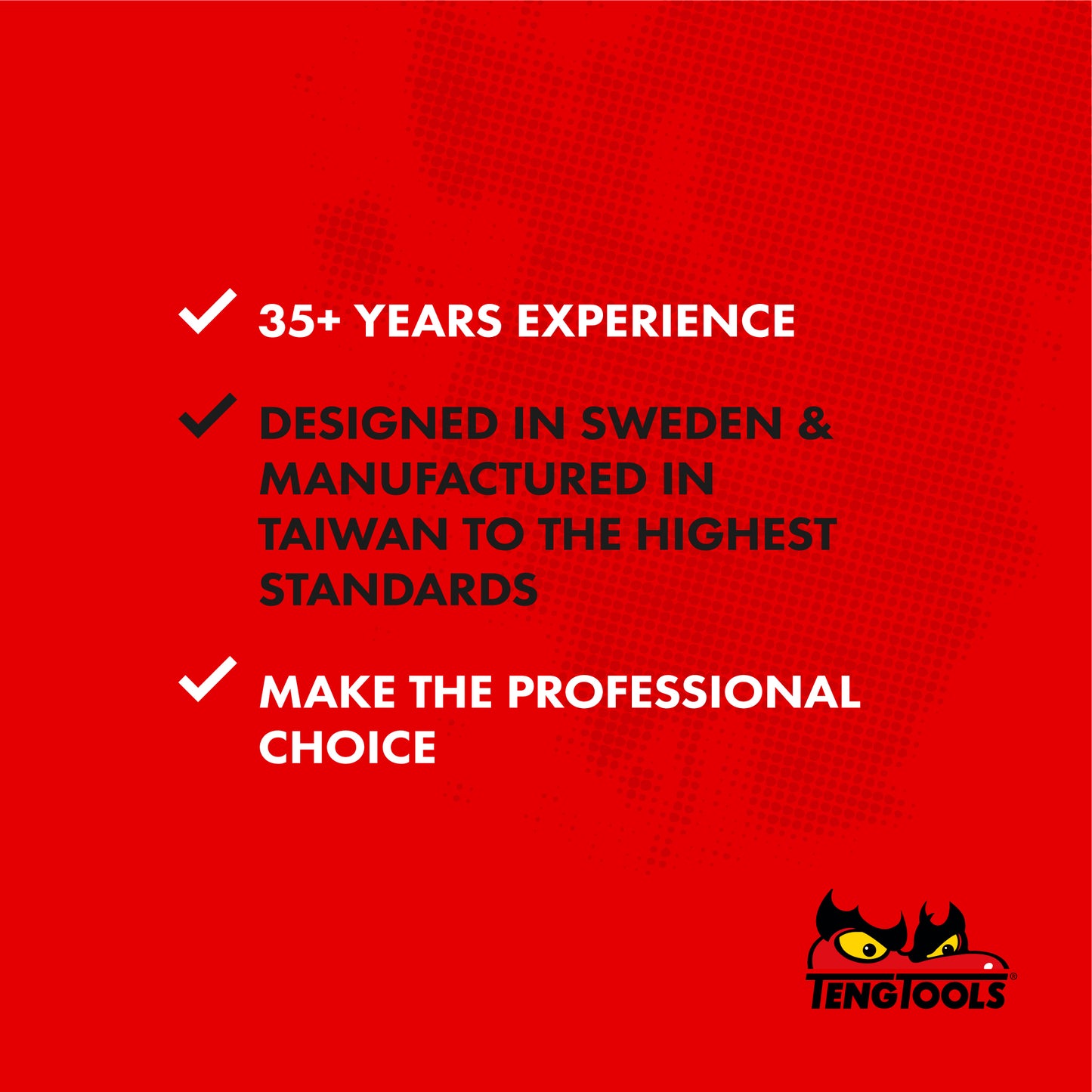 Teng Tools Dado de impacto de molibdeno de cromo y molibdeno de 1 pulgada, 6 puntos de profundidad SAE de 1/2 pulgada de profundidad | Herramienta mecánica | Herramienta manual - 920232