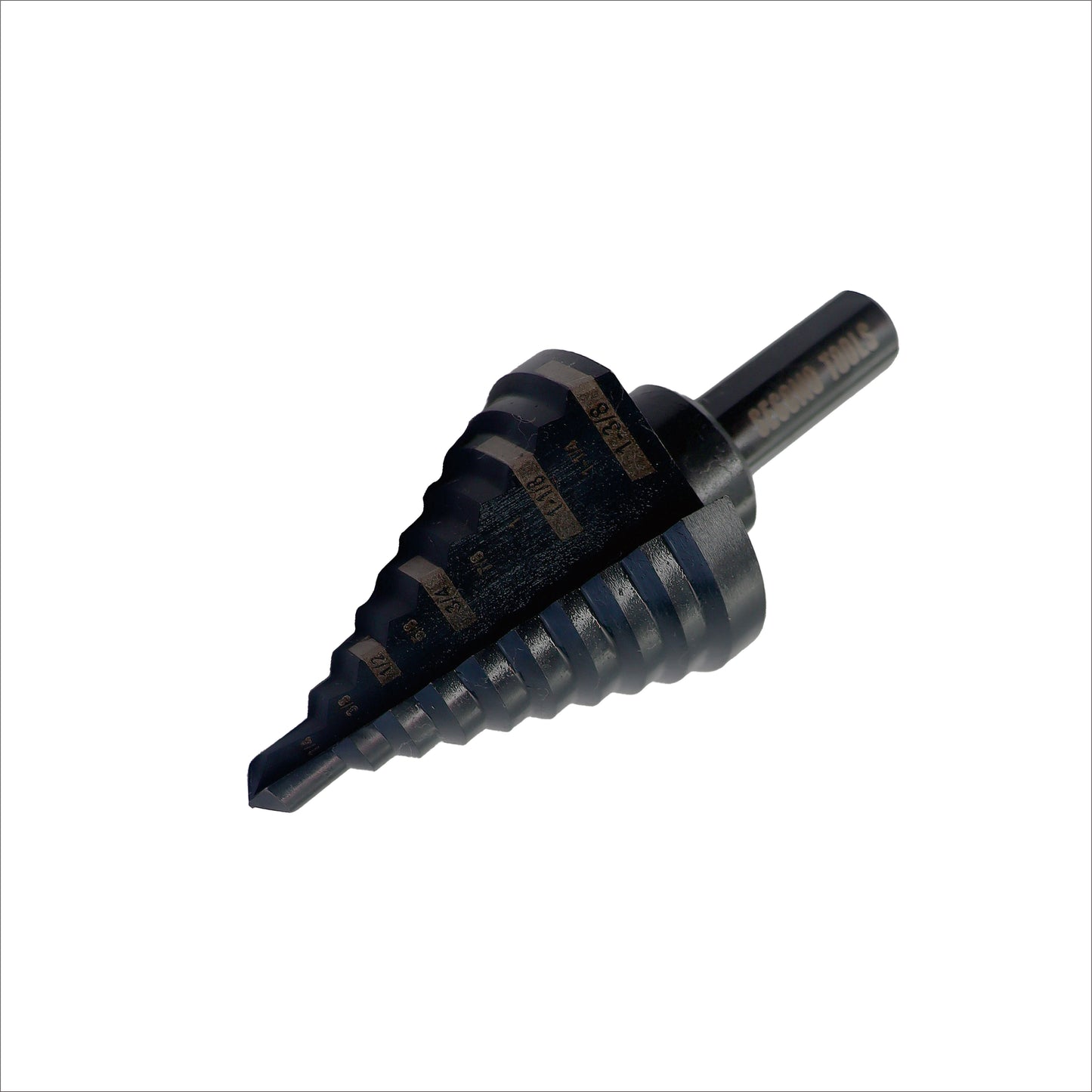 Segomo Tools High Speed Steel (HSS) M2 Straight Flute Nitrided Coated Step Drill Bits