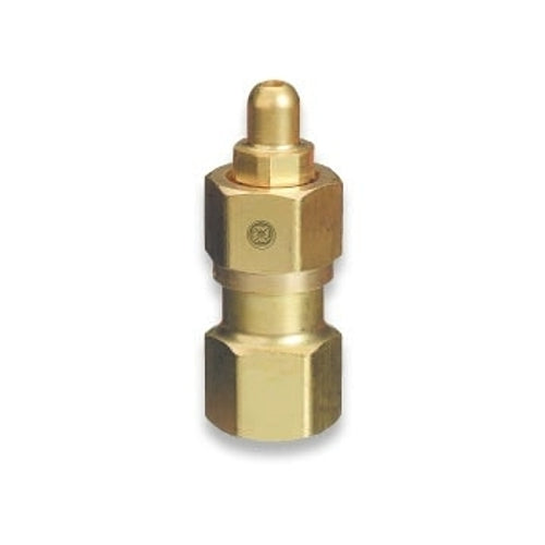 Western Enterprises Brass Cylinder Adaptor, From Cga-346 Air To Cga-580 Nitrogen - 1 per EA - 828
