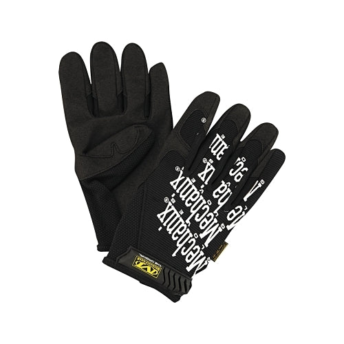 Guantes Mechanix Wear Original, nailon, cuero sintético, caucho plástico  térmico (Tpr), Trekdry, Tricot, extragrande, negro - 1 por PR - MG05011