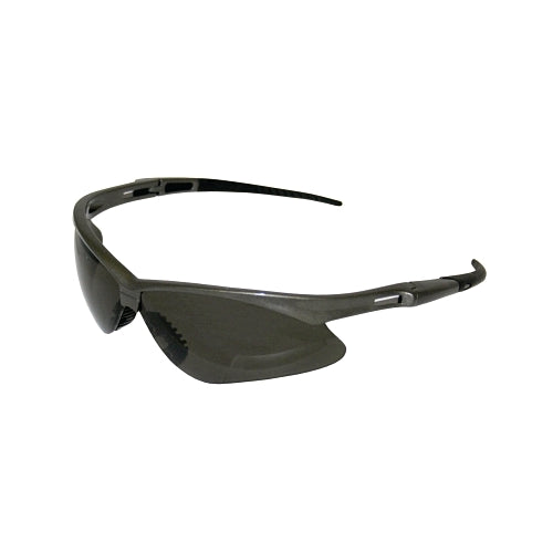 KLEENGUARD V30 Nemesis Polarized Safety Glasses (28635), Polarized Smoke  Lenses, Gunmetal Frame