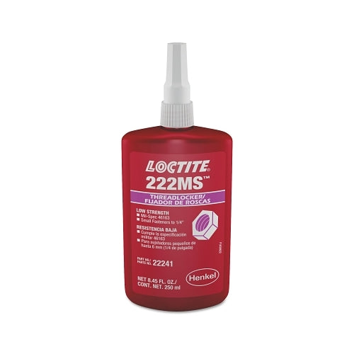 Loctite 1329505 243 Medium Strength Blue Threadlockers, 250 mL, 3/4 in –