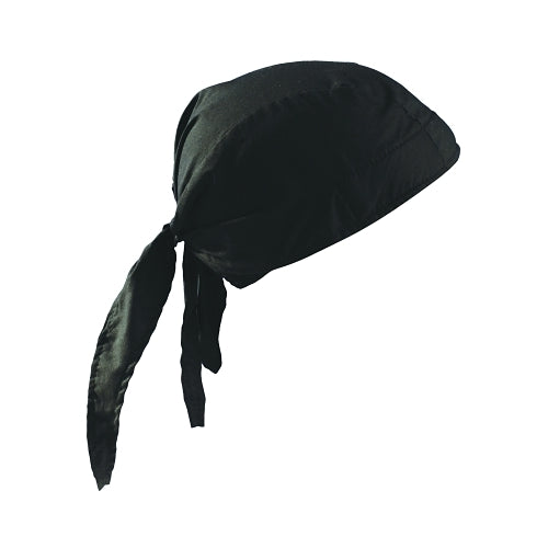 Occunomix Tuff Nougies Deluxe Tie Hats, One Size, Black - 1 per EA - TN606