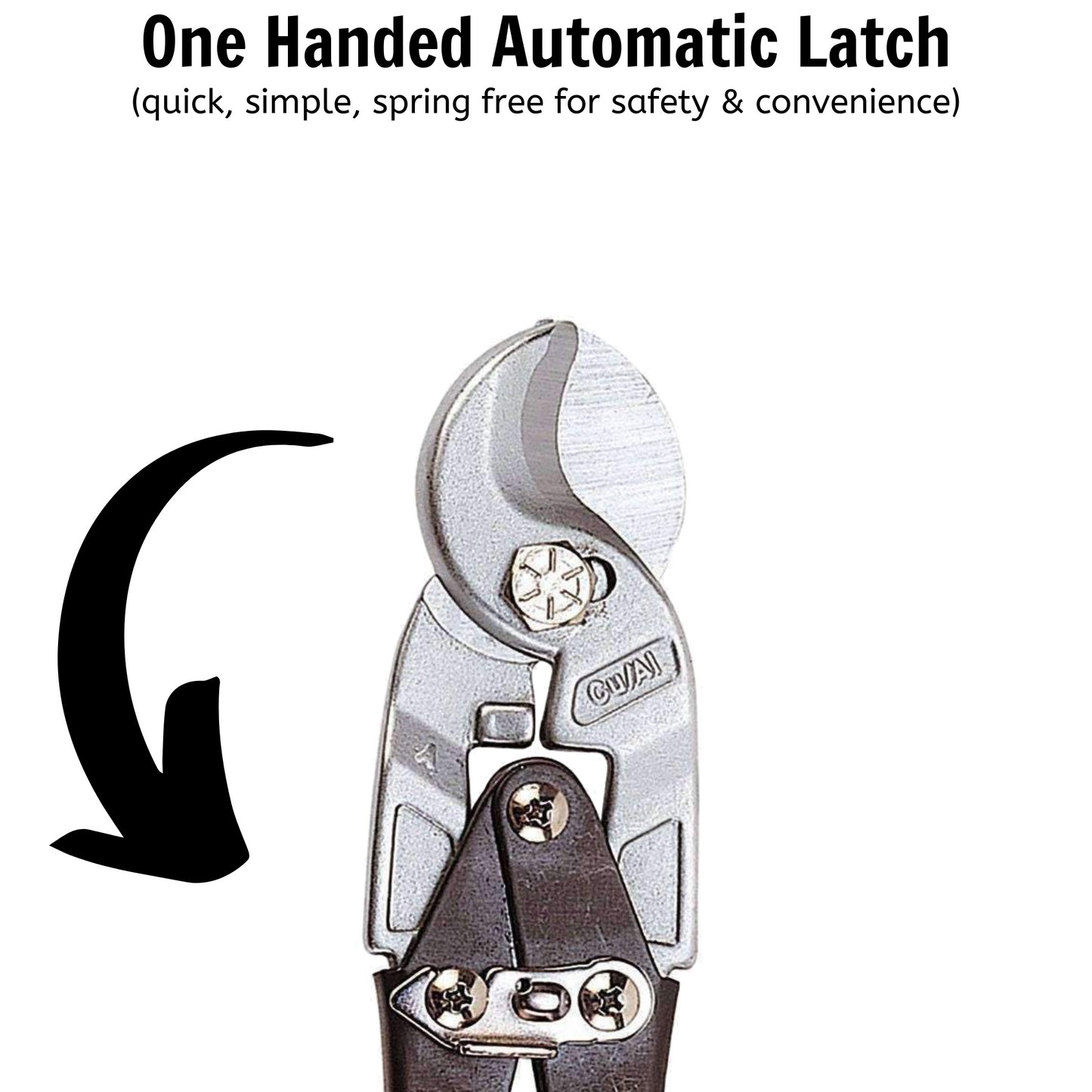 Teng Tools Coupe-câble électrique robuste en cuivre et aluminium/cisaille à câble métallique – 496