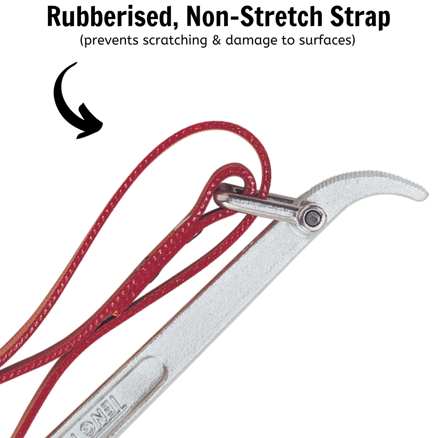 Teng Tools - Clé réglable pour filtre à huile avec sangle robuste - 9123