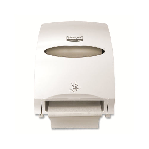 Kimberlyclark Professional Electronic Hard Roll Towel Dispenser, Wall Mount, Plastic, White - 1 per EA - 48856