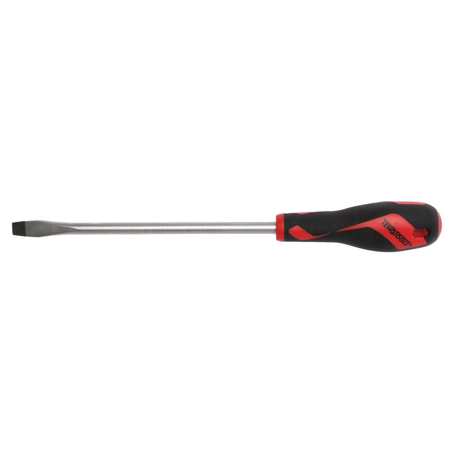Teng Tools Destornillador de cabeza ranurada de tipo plano de 10 mm / 25/64 pulgadas x 200 mm / 7,9 pulgadas de largo - MD930N 