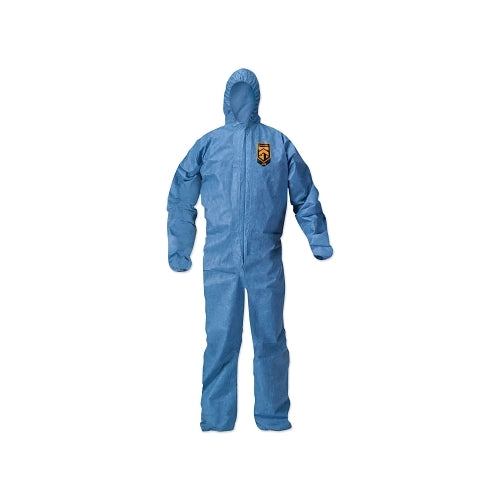 Mono de protección contra partículas transpirable Kleenguard A20, mezclilla azul, Zf, Ebwah - 24 por CA