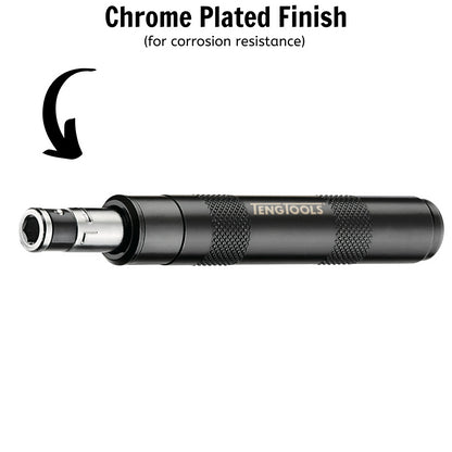 Teng Tools 7 Piece 1/4 Inch Drive Mini Reversible Manual Hand Impact Driver / Extractor Set  - IDSE7