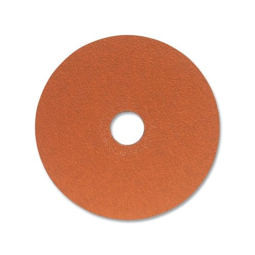 Norton Blazex F980 Avos Ca Fiber Disc, 4-1/2 Inches X 7/8 In, Premium Ceramic Alumina, 36 Grit, Center Mount - 25 per CA - 78072743400