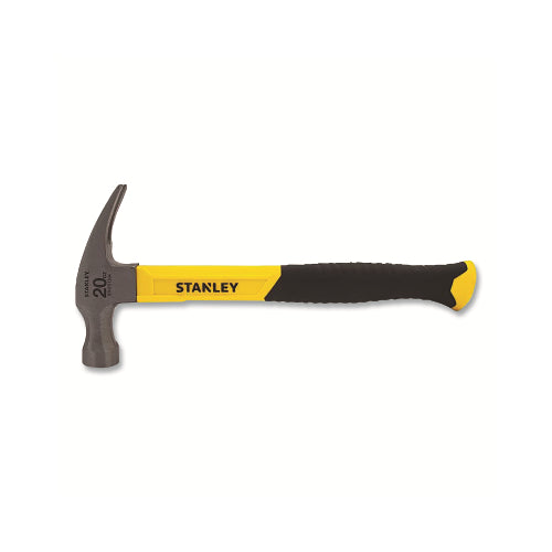 Stanley Claw Fiberglass Hammer, Steel, 12-3/4 In, 20 Oz Head - 4 per CA - STHT51304