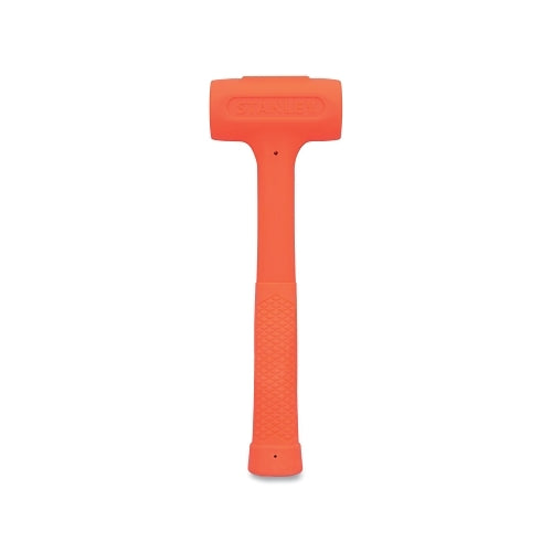 Stanley Compo-Cast® Standard Soft Face Hammer, 18 Oz Head, 1-3/4 Inches Dia, Orange - 1 per EA - 57-531A