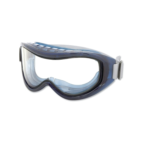 Sellstrom Odyssey Ii Series Chem Splash Dual-Lens Goggle, Clear Tint, Blue Fr, Otg, Af/Hc - 1 per EA - S80201