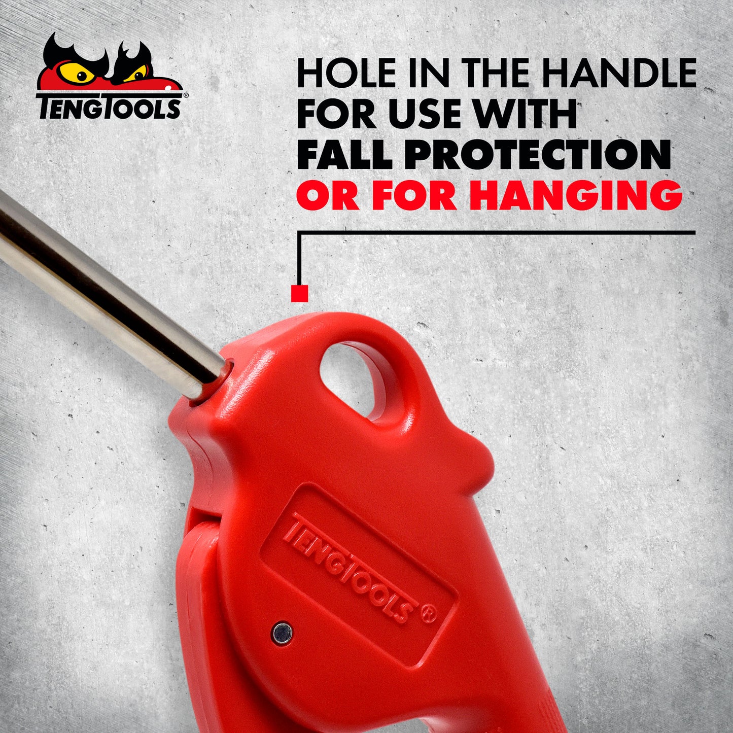 Teng Tools Pistolet à air de style poignée pistolet avec buse de 3,94 pouces de long et entrée d'air de 1/4 pouces - ARB03