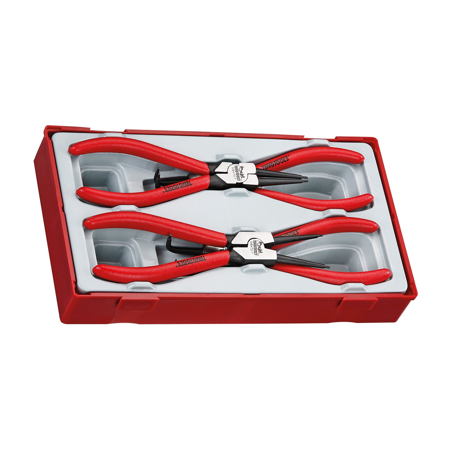 Teng Tools Clé 63 pièces, extracteur, service d'huile, mini, circlip et kit de pinces régulières - TC-6T-29 