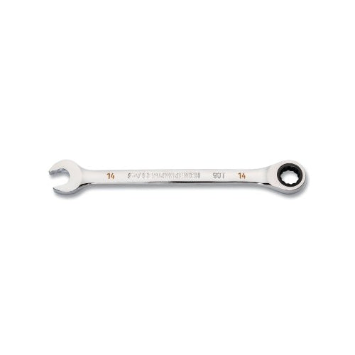 Gearwrench 90-Tooth 12 Point Ratcheting Combination Wrench, Metric, 14 Mm - 1 per EA - 86914