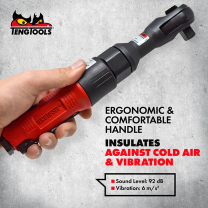 Teng Tools Clé à cliquet pneumatique avant et arrière à couple élevé à entraînement carré de 1/2 pouce - ARR12