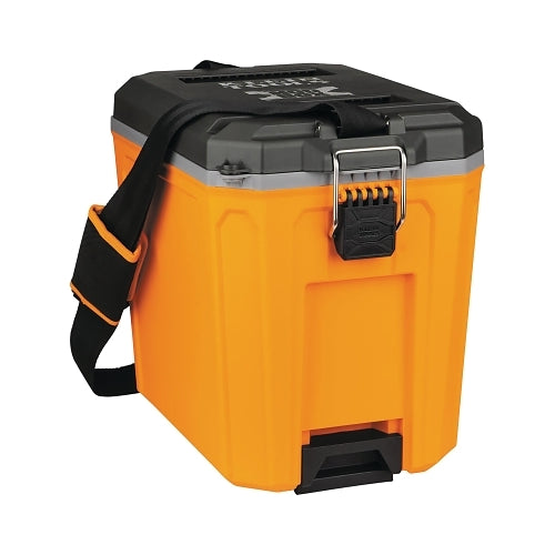 Klein Tools Modbox Cooler, 17 Quarts, Orange - 1 per EA - 62204MB