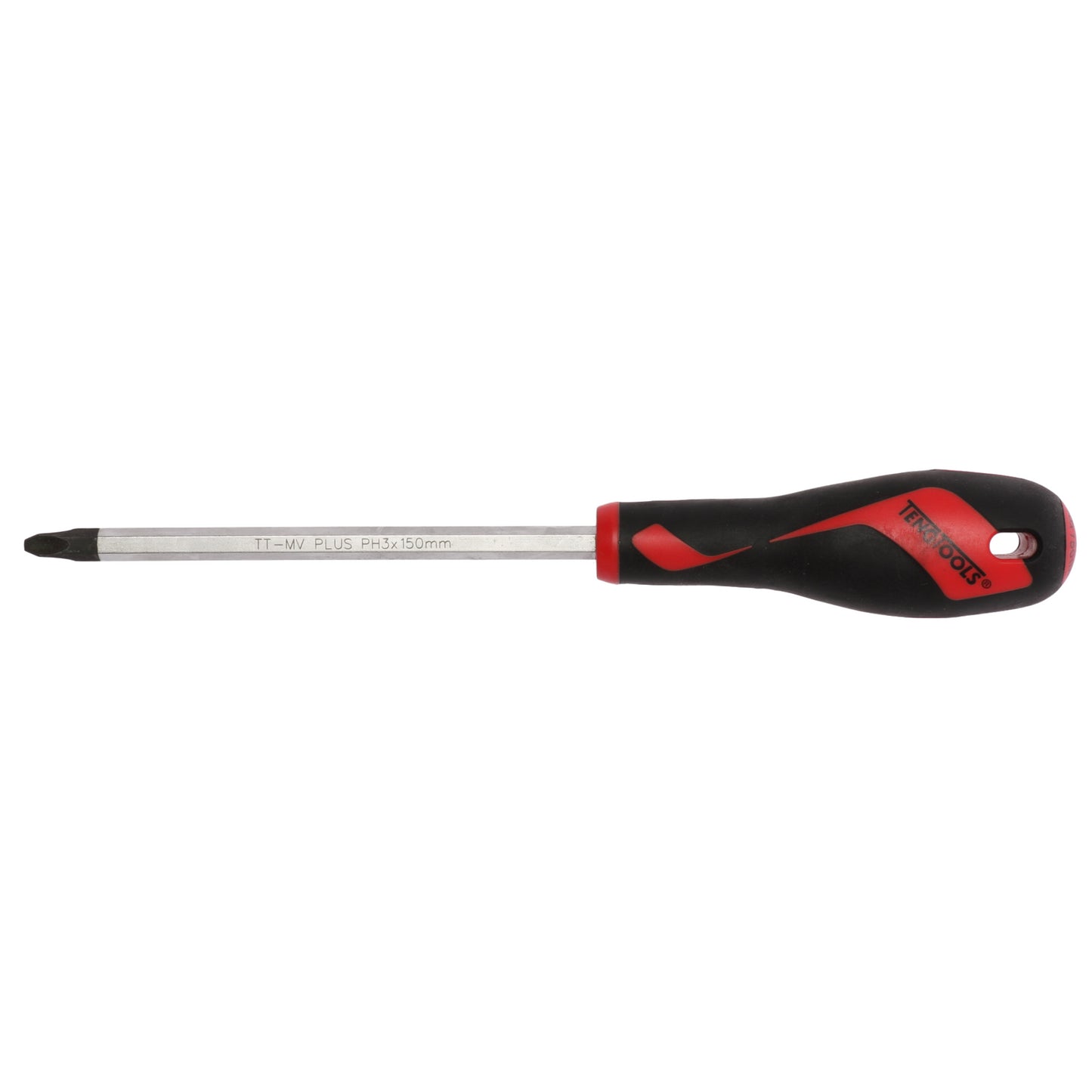 Teng Tools Destornillador Phillips de cabeza PH3 x 5,9 pulgadas/150 mm + mango ergonómico y cómodo - MD953N 