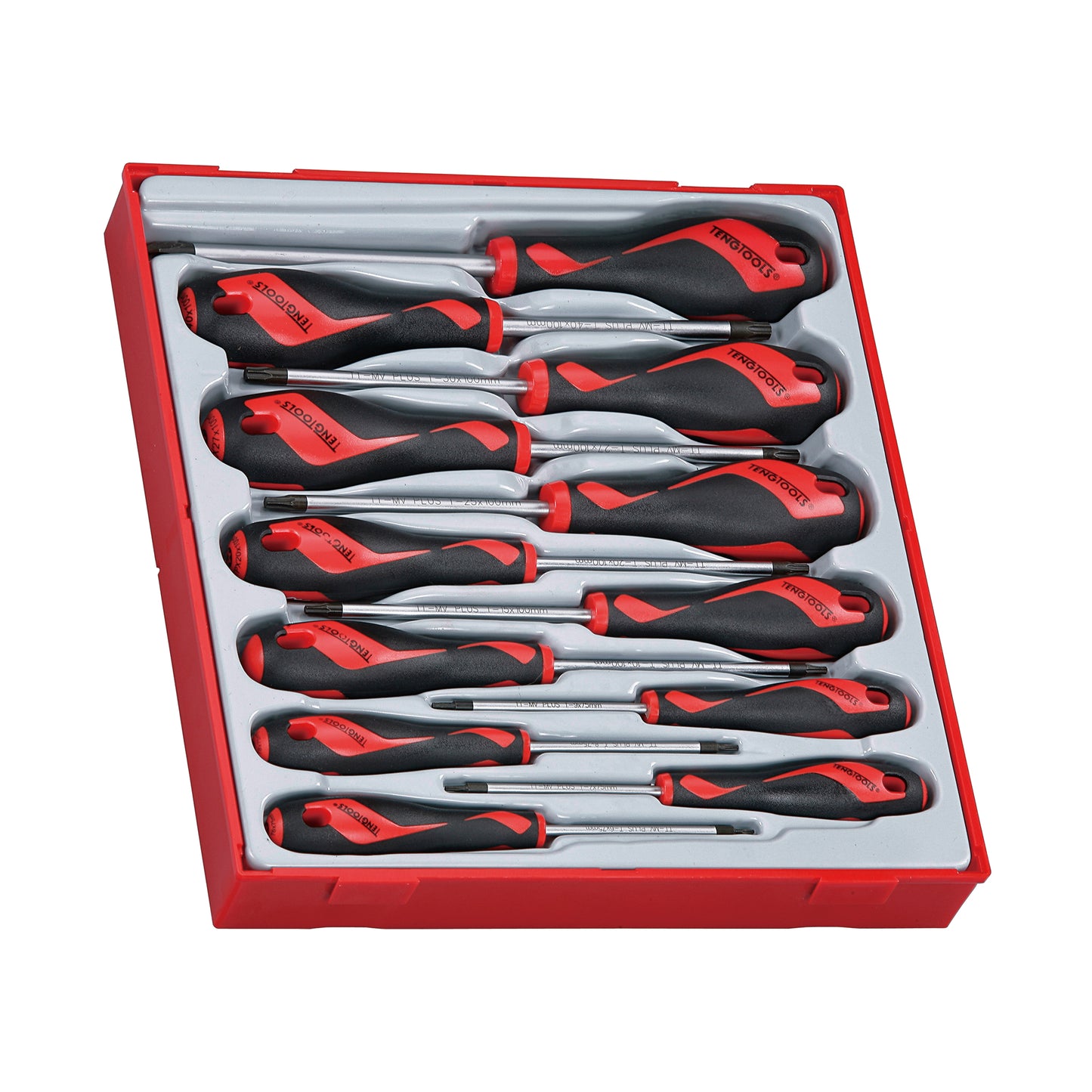 Juego de destornilladores tipo Torx de 12 piezas Teng Tools - TTD912TXN