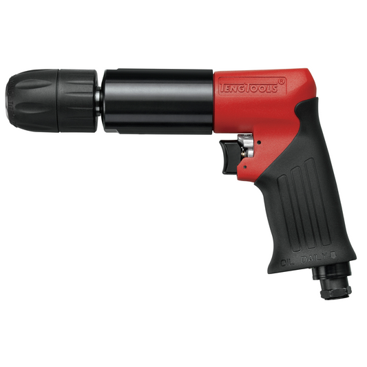 Teng Tools Mandrin de 13 mm style pistolet 450 tr/min Perceuse pneumatique réversible gauche droite – ARD13