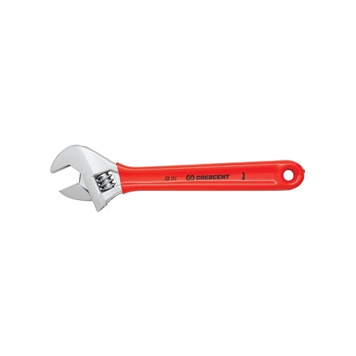 Crescent Cushion Grip Adjustable Wrenches, 12 Inches Long, 1 1/2 Inches Opening, Chrome, Carded - 1 per EA - AC212CVS