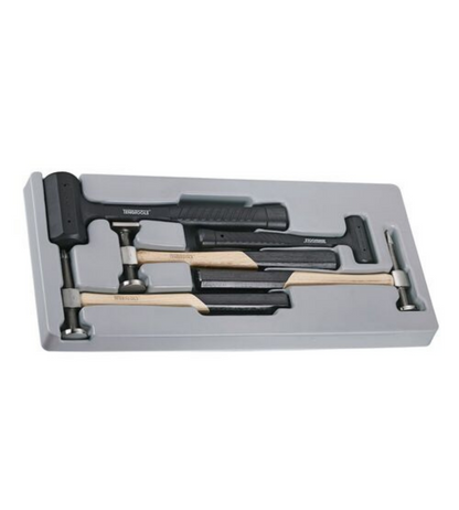 Juego de martillos para trabajar el cuerpo de 5 piezas Teng Tools - TTPSAD