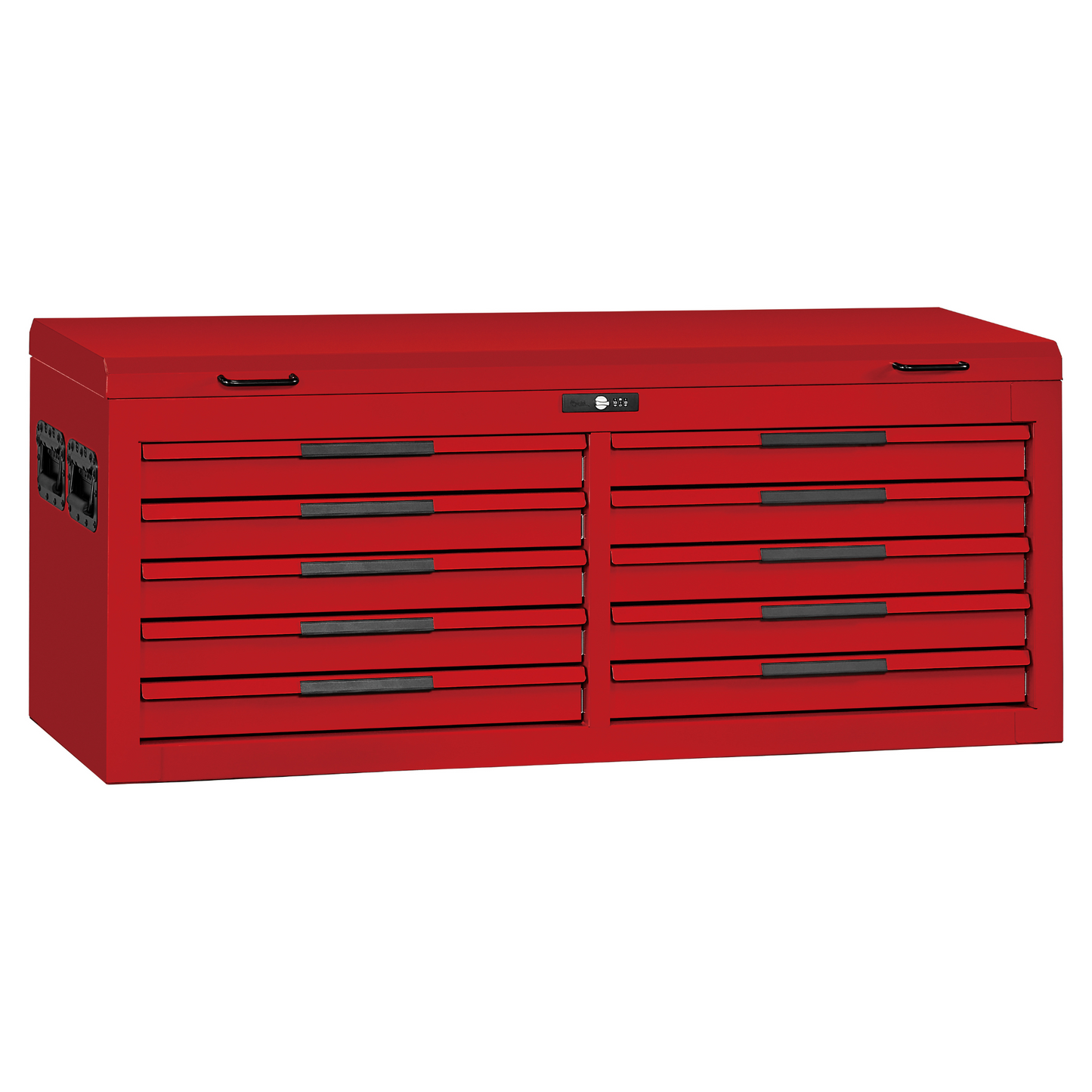 Teng Tools 53 Inch Wide 10 Drawer PRO35 Heavy Duty Red Top Box - TST53R10F