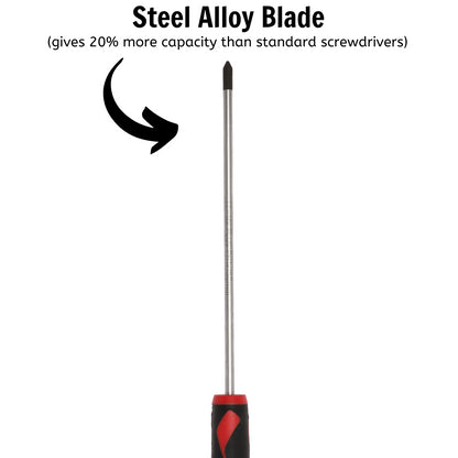 Teng Tools Destornillador Phillips de cabeza PH1 x 5,9 pulgadas/150 mm + mango ergonómico y cómodo - MD947N2 