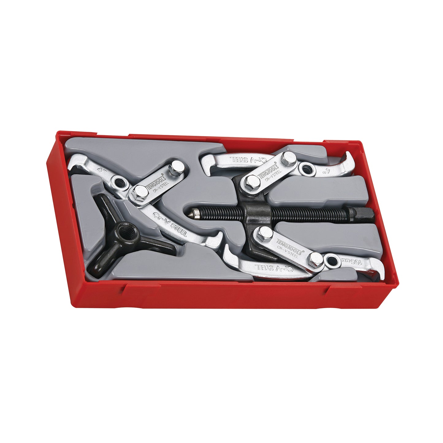 Teng Tools 104 Piece SAE Wrench, Socket, Tap & Die & Puller Kit - TC-6T-30