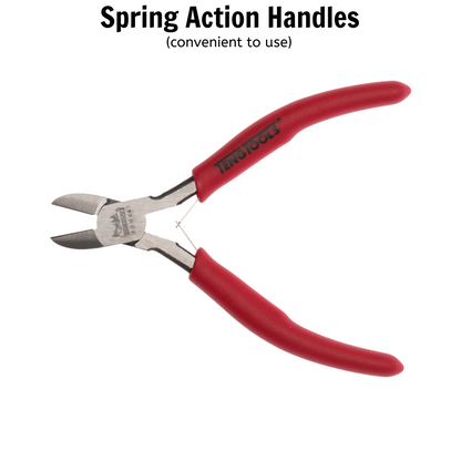 Teng Tools 5 Inch Mini Side Cutter Diagonal Wire Cutting Pliers / Repair Tool - MBM441