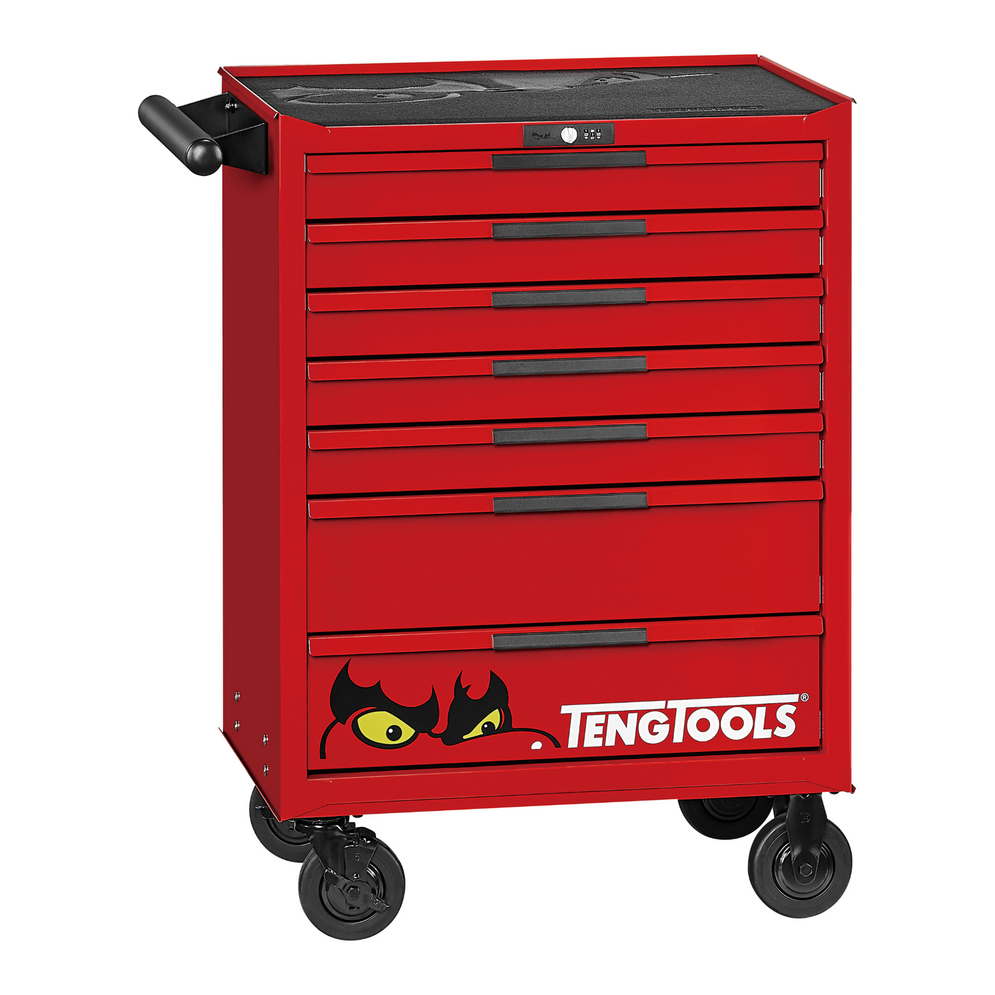 Teng Tools 516 Piece PRO35 26 Inch Wide Red Mixed Mechanics General Hand Tool Kit - TKW26R516T