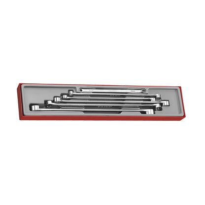 Teng Tools - Jeu de 6 clés métriques extra longues à double anneau (8 x 10 mm à 22 x 24 mm) - TTXFLS06