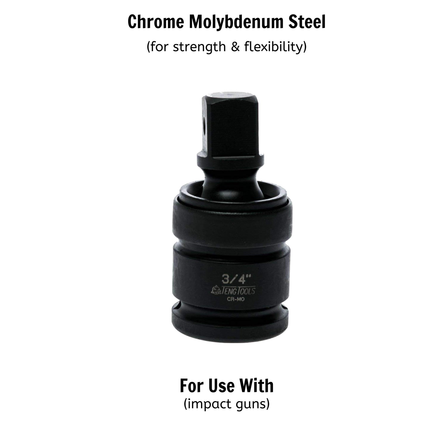 Teng Tools 940030-C Joint universel à impact en chrome-molybdène à entraînement 3/4"