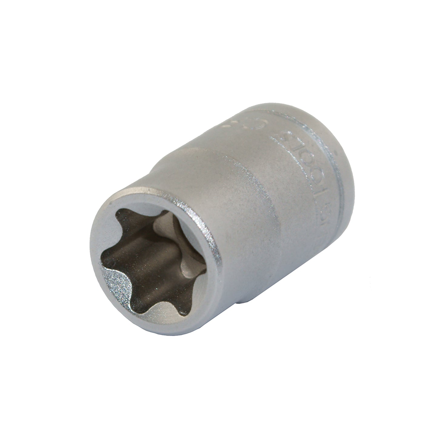 Teng Tools Juego de vasos TX-E con accionamiento de 1/4 y 3/8 pulgadas (E4 - E18) de 10 piezas con riel de clip - M3814