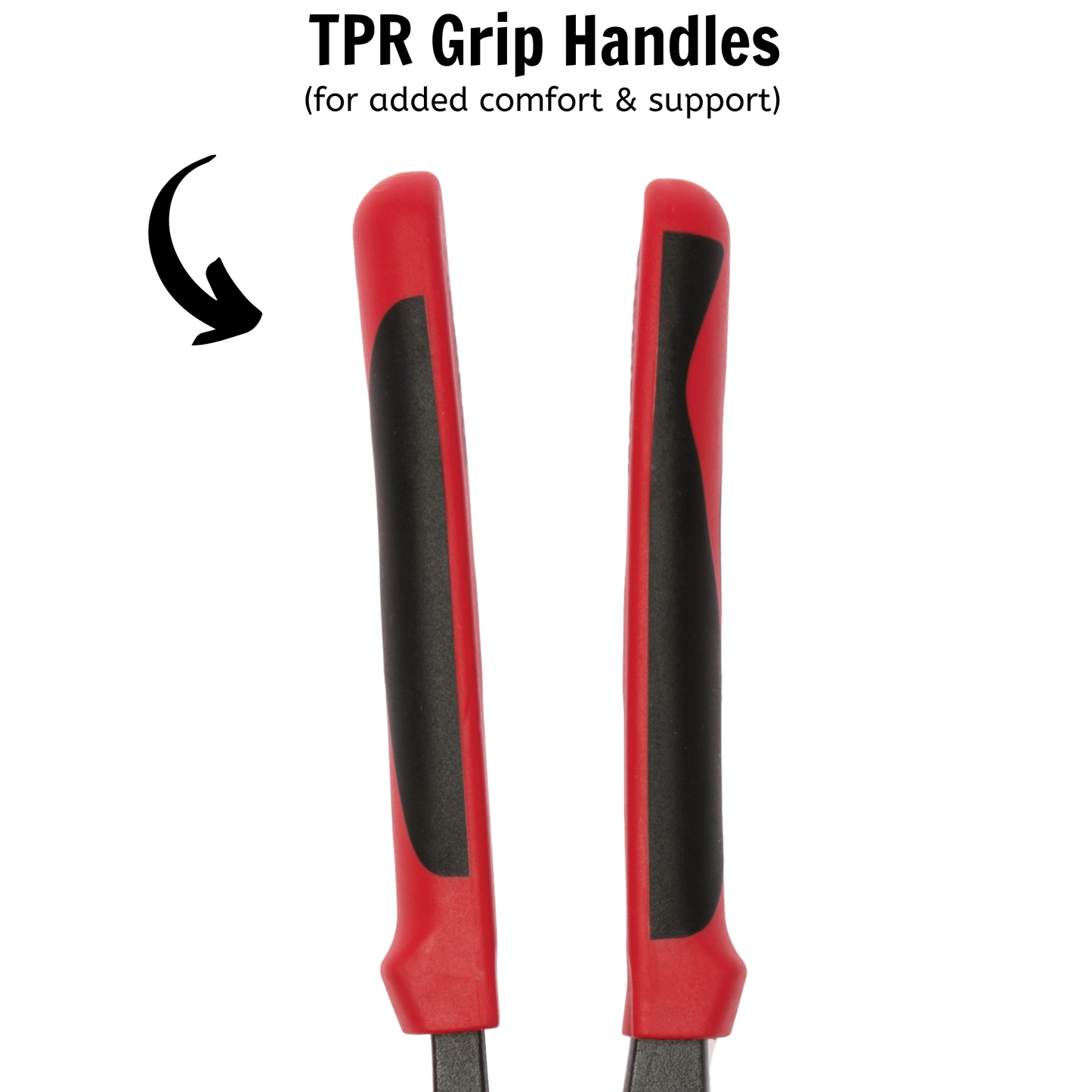 Teng Tools 10 Inch TPR Grip Quick Set Slip Joint / Water Pump Pliers - MB481-10TQ