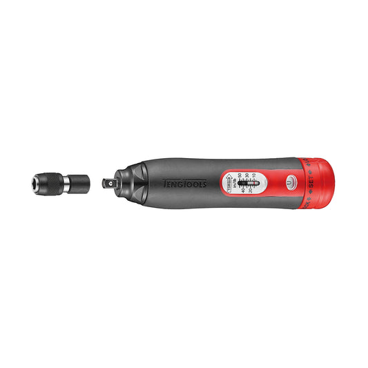 Destornillador dinamométrico certificado con accionamiento de 1/4 de pulgada Teng Tools 10-50 in-lb - 1492 USD
