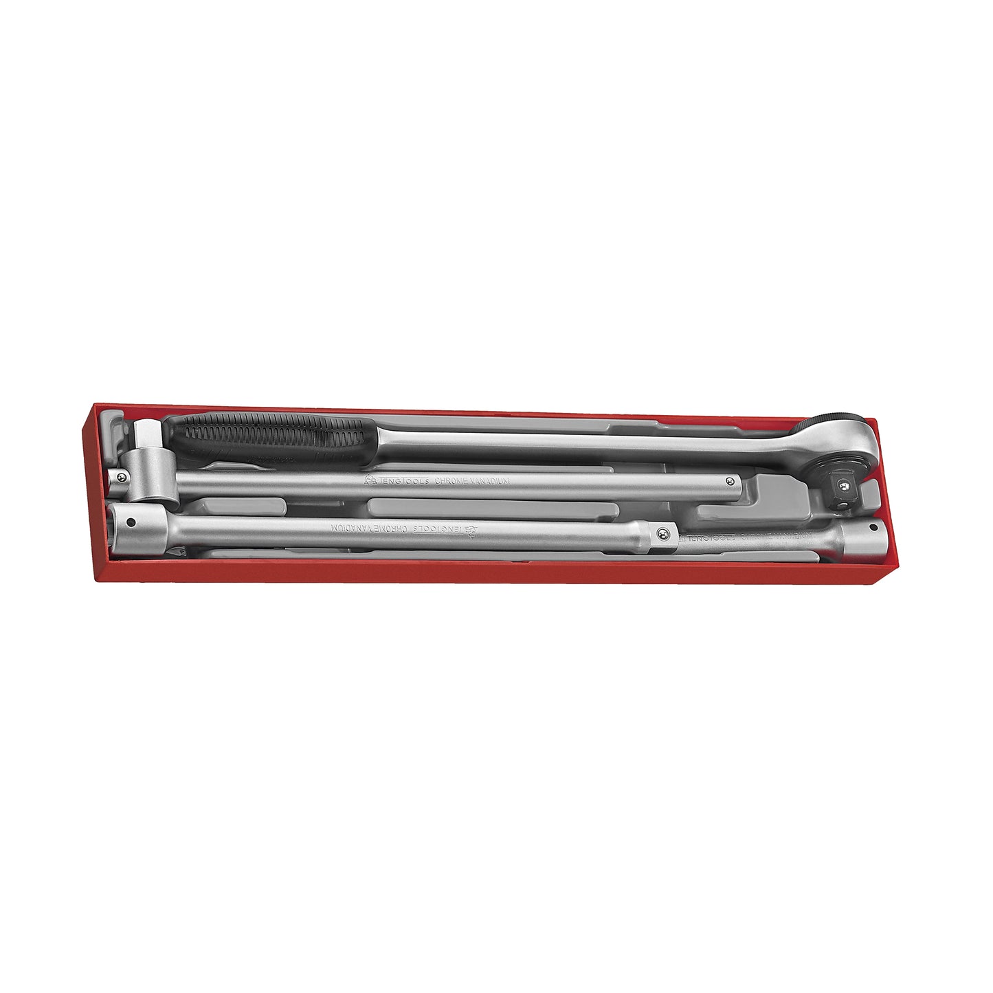 Teng Tools Juego de bandeja de herramientas y trinquete con accionamiento de 3/4 de pulgada, 4 piezas - TTX3404