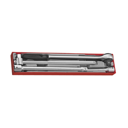 Teng Tools Juego de bandeja de herramientas y trinquete con accionamiento de 3/4 de pulgada, 4 piezas - TTX3404