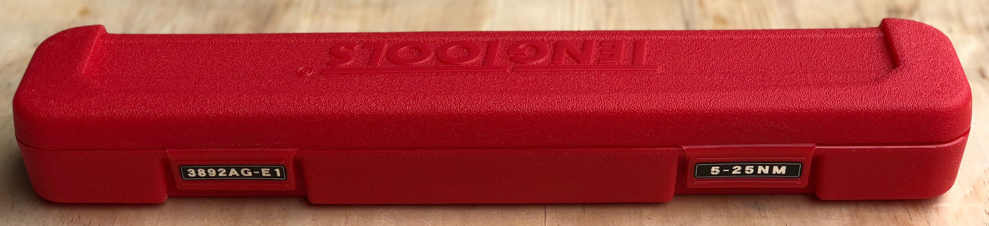 Teng Tools 3892UAG-E1 Llave dinamométrica con accionamiento de 3/8 de pulgada, 40-250 in-lb