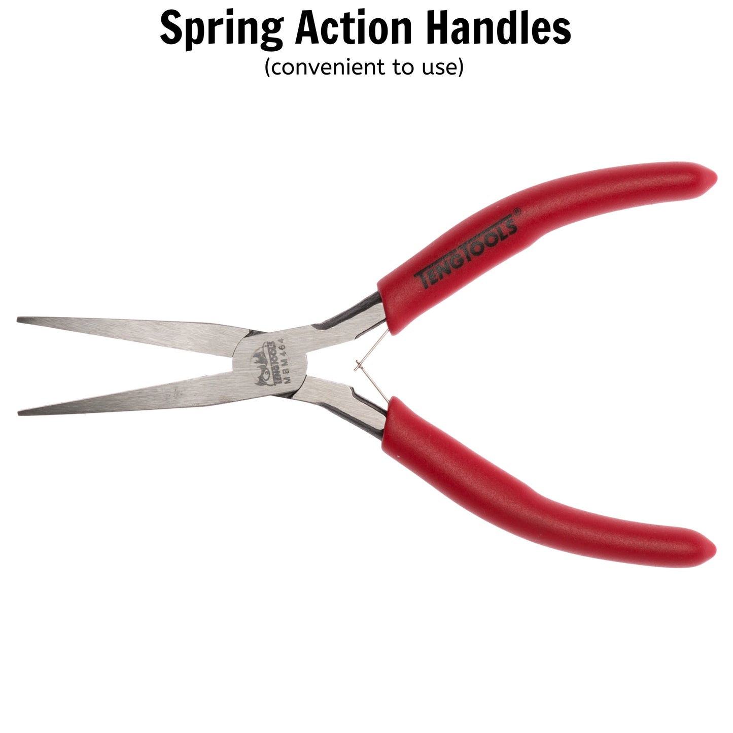 Teng Tools Mini pince à bec plat professionnelle de 5 pouces - MBM464 