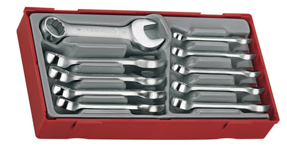 Teng Tools Juego de llaves de trinquete, regulares, métricas y SAE de 46 piezas - TC-6T-26 