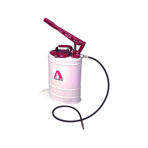 Alemite Multi-Pressure Bucket Pumps, 5 Gal, 5 Ft Hose - 1 per EA - 7149A4