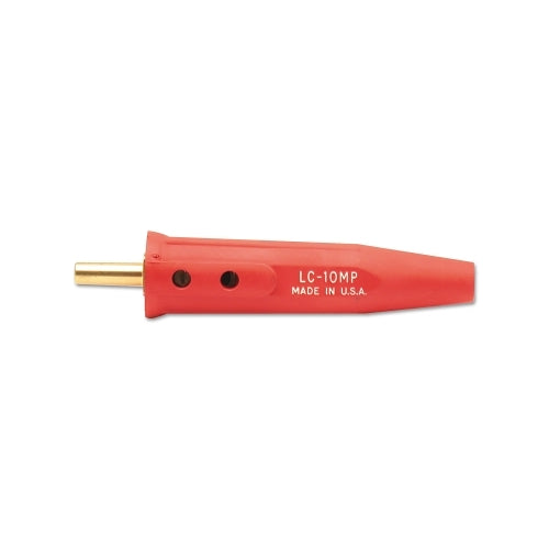 Lenco Machine Plug, Single-Oval-Point Screw Connection, 1/0-4 Cap., Red, Le Lc-10Mp - 1 per EA - 5081